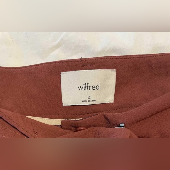 Size 12, Wilfred Free Tie Front Pants - Picture 2 of 2